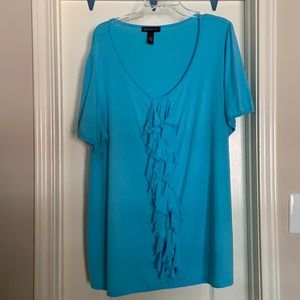 INC Woman Short Sleeve Top Size 3x